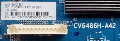 MAIN FUENTE NUEVA (COMBO) PARA TV POLAROID / NUMERO DE PARTE CV6486H-A42 / 100648600385P / 7.D6486HA42110.3B5 / 5356 / A3H03462004DA0683 / MODELO PTV3916iLED / DISPLAY LC390TA2A / PARA MAS DETALLES REVISA NUESTRA DESCRIPCIÓN - Imagen 2